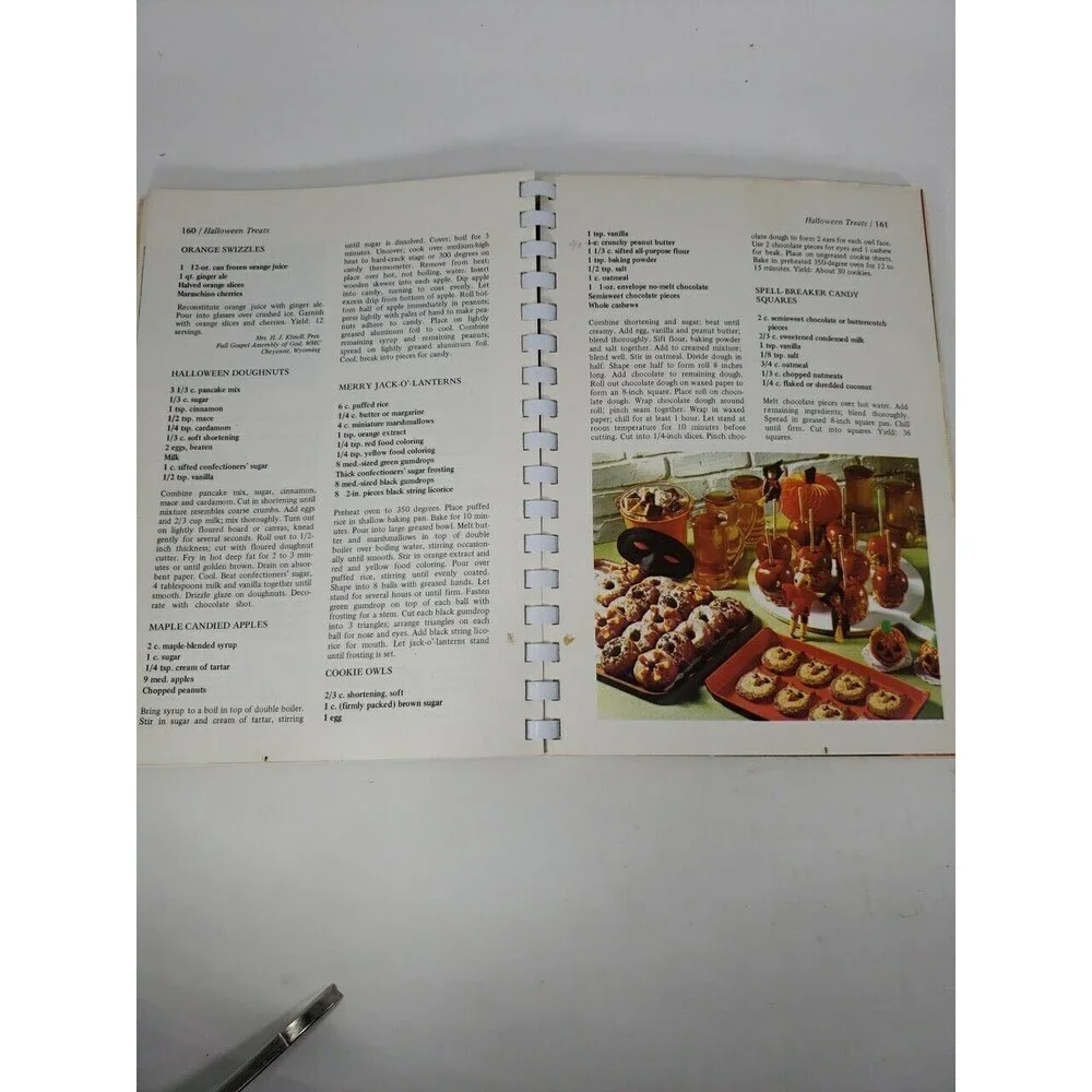Holiday Cookbook Assemblies of God Women 900 Recipes for All Holidays VTG 1971